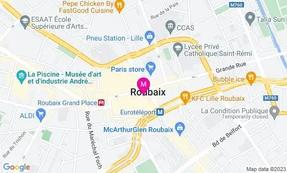 Localisation Restaurant  Made In Street