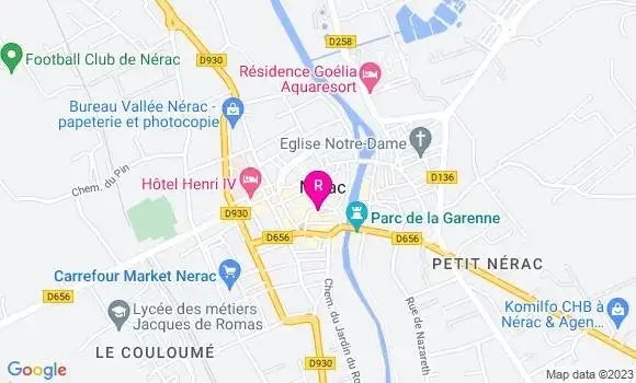 Localisation Restaurant  L