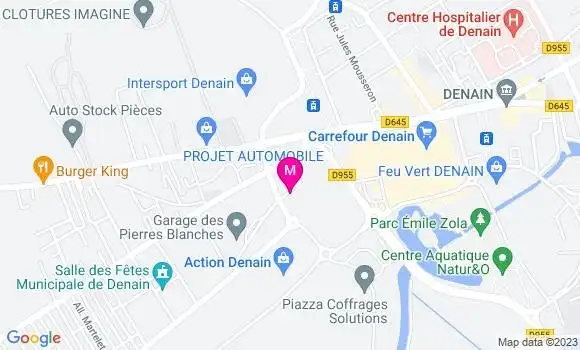 Localisation Restaurant  Friterie les Pierres Blanches