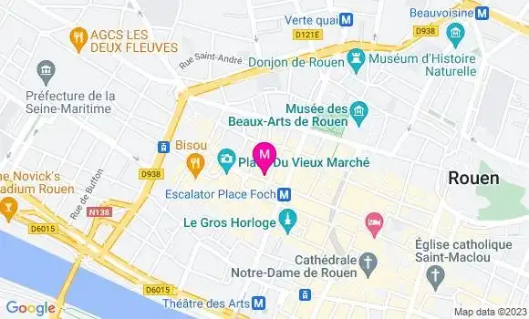 Localisation Restaurant  Le Rivoli