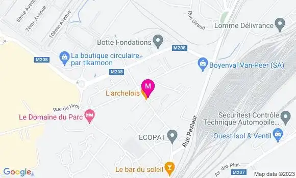 Localisation Restaurant  A L