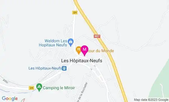 Localisation Restaurant  Le Refuge