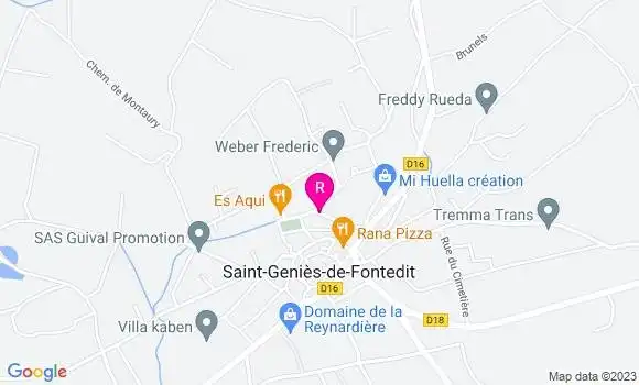 Localisation Restaurant  Es Aqui