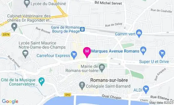 Localisation Restaurant  Le Jean Jaurès