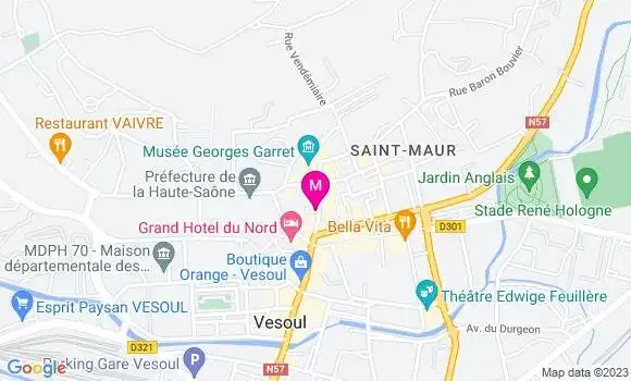 Localisation Restaurant  L
