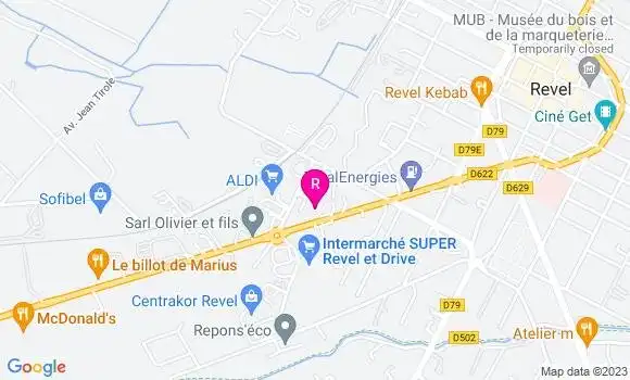 Localisation Crêperie Urbaine