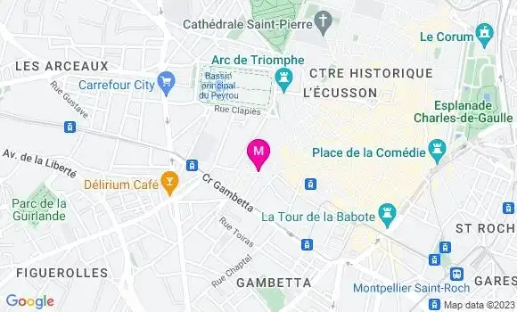 Localisation Restaurant  Le Discopathe