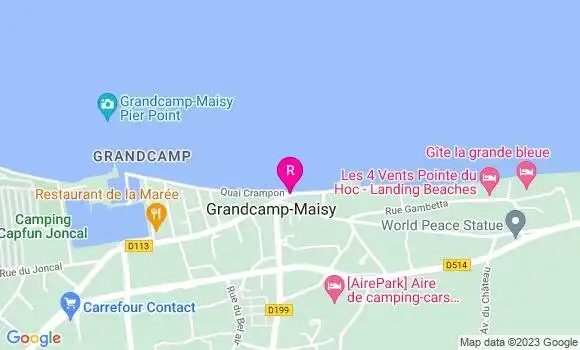 Localisation Restaurant  Les Flots Bleus