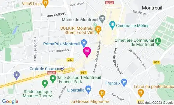 Localisation Restaurant  Green Chili