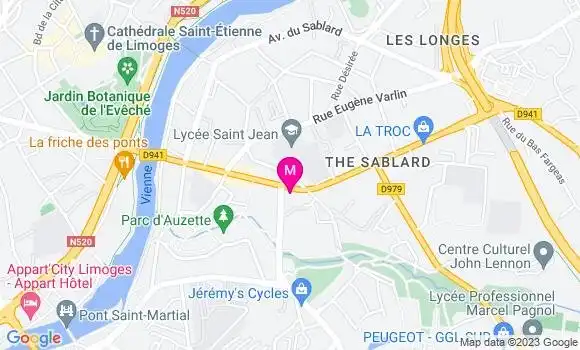 Localisation Pizzeria Le Golden Pizz