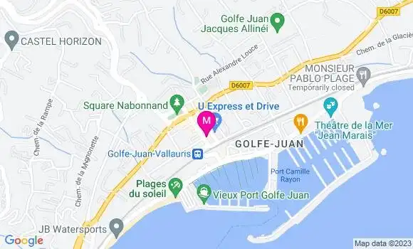 Localisation Restaurant  Ô Douces Heures