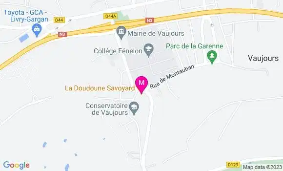 Localisation Restaurant Savoyard La Doudoune Savoyard
