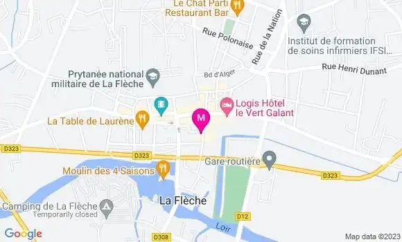 Localisation Restaurant  Le Chant des Cocottes