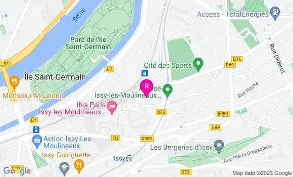 Localisation Restaurant  La Factory