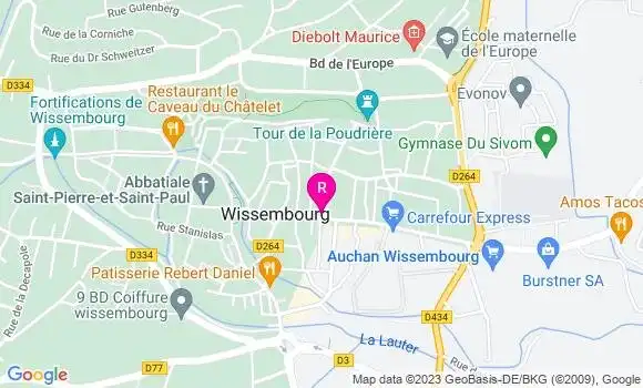 Localisation Restaurant  L