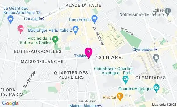 Localisation Restaurant  Café Canon