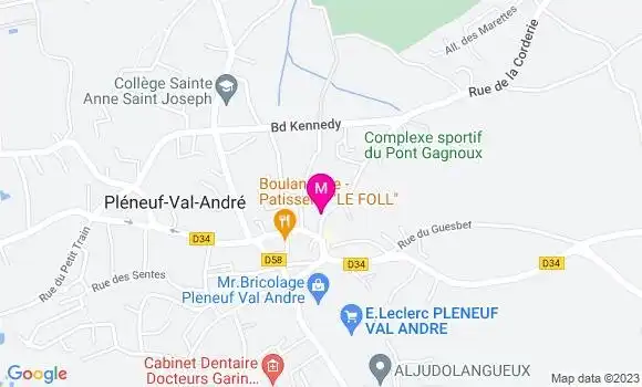 Localisation Restaurant  La Pause
