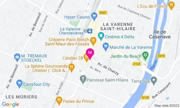 Localisation Restaurant  French Toque