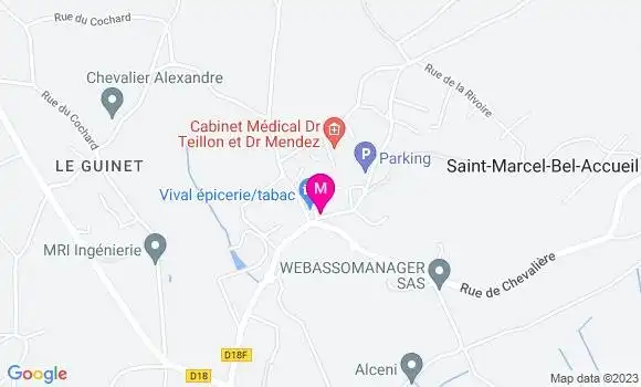 Localisation Restaurant  O Terroir Gourmand