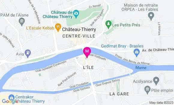 Localisation Restaurant  Le 95