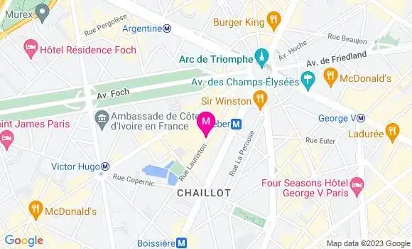 Localisation Restaurant  Samrat