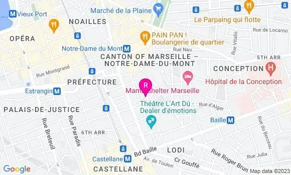 Localisation Bistrot Bistro Berlioz