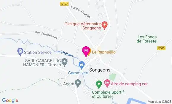 Localisation Restaurant  Le Raphaëllo
