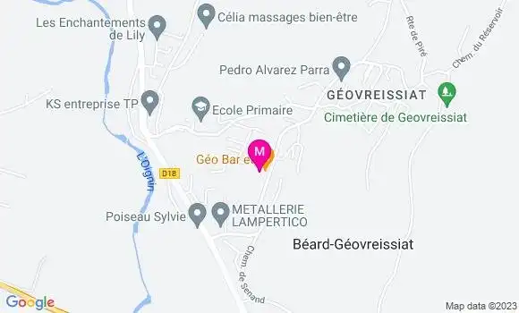 Localisation Restaurant  Géo