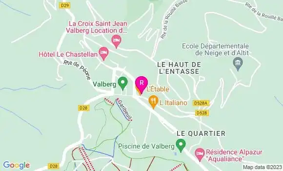 Localisation Restaurant  L