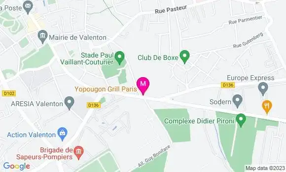 Localisation Restaurant Grill Yopougon Grill