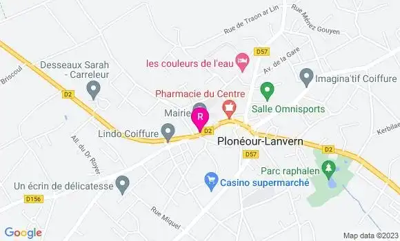 Localisation Kebab Le Palmier