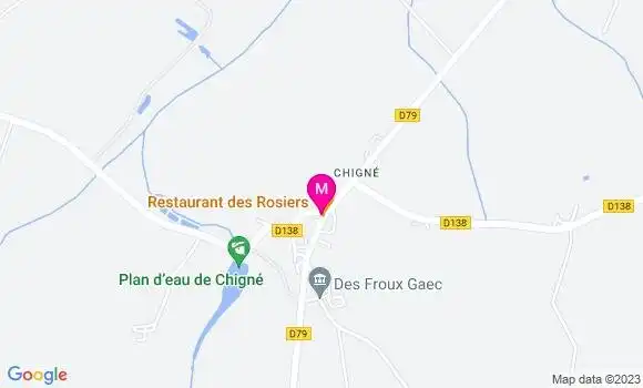 Localisation Restaurant  Les Rosiers