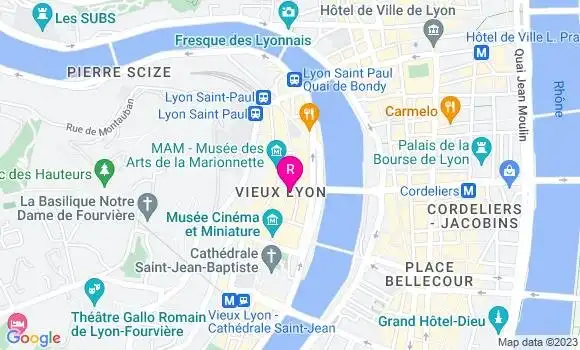Localisation Restaurant  Maitre Boeuf
