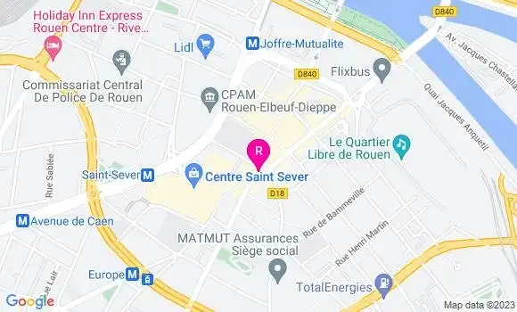 Localisation Restaurant  Urban Grill