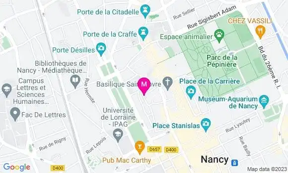 Localisation Restaurant  La Source