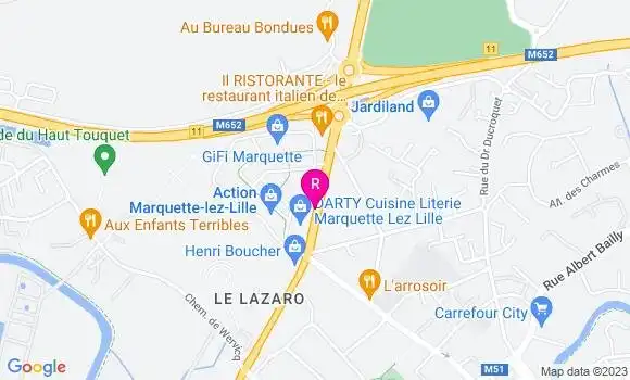 Localisation Restaurant  Le Dôme