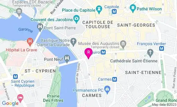 Localisation Restaurant  Surfin