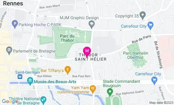 Localisation Café Les Clandestines