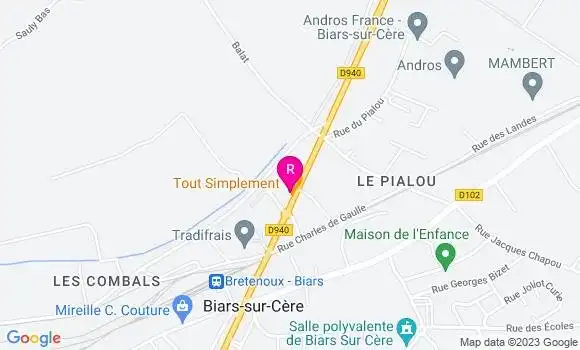 Localisation Restaurant  Tout Simplement