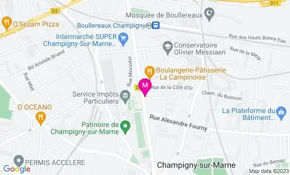 Localisation Restaurant  Delivreetic