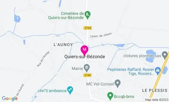 Localisation Restaurant  Au Fil des Roses