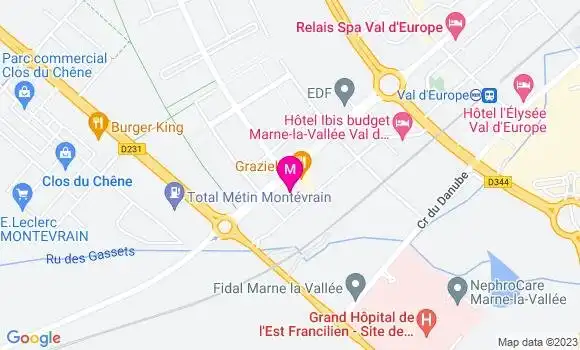 Localisation Restaurant Libanais Etoile du Liban