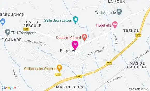 Localisation Restaurant Bar L