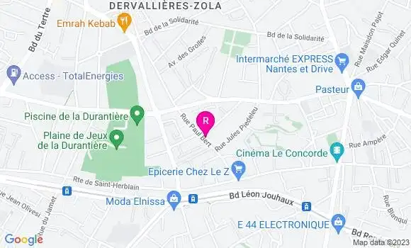 Localisation Restaurant  L