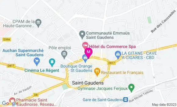 Localisation Restaurant  Le Riche Lieu