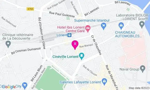 Localisation Restaurant  Le Mingo