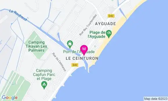 Localisation Restaurant  Le Quai