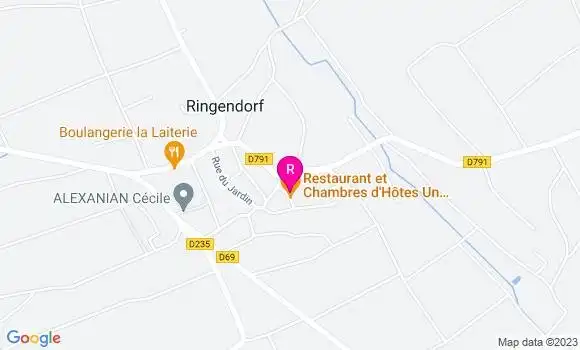 Localisation Restaurant  Un Air de Campagne
