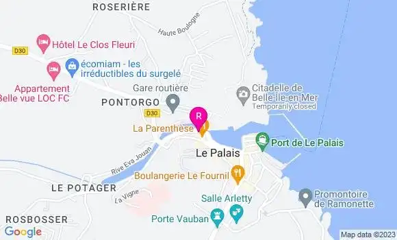 Localisation Restaurant  L