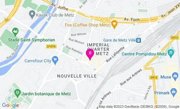 Localisation Restaurant  Aux Vieilles Casseroles